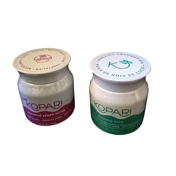 Kopari The Perfect Body Duo Set With Exfoliating Crush Scrub & Organic Coconut M - Picture 2 of 3